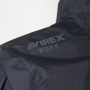 AVIREX AV413 ミリタリー サイドファン空調服 ワーク半袖ブルゾン 熱中症対策 2026SS