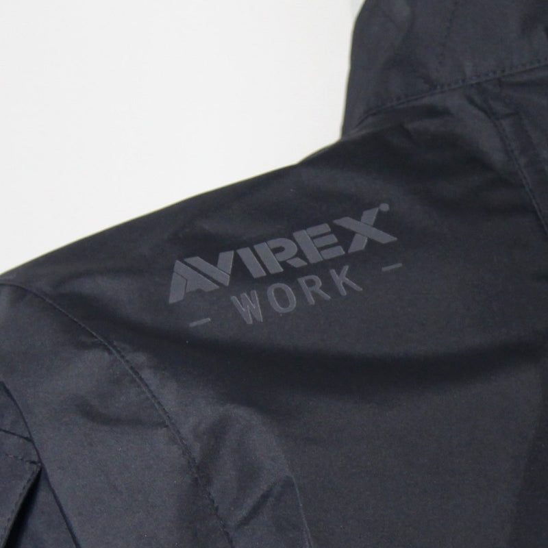 AVIREX AV413 ミリタリー サイドファン空調服 ワーク半袖ブルゾン 熱中症対策 2026SS