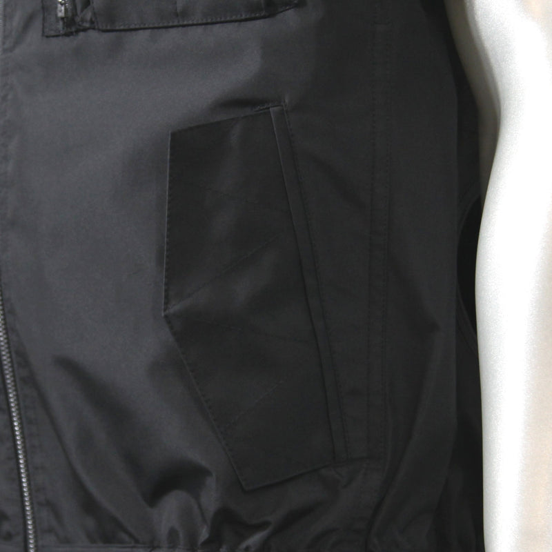 AVIREX AV413 ミリタリー サイドファン空調服 ワーク半袖ブルゾン 熱中症対策 2026SS