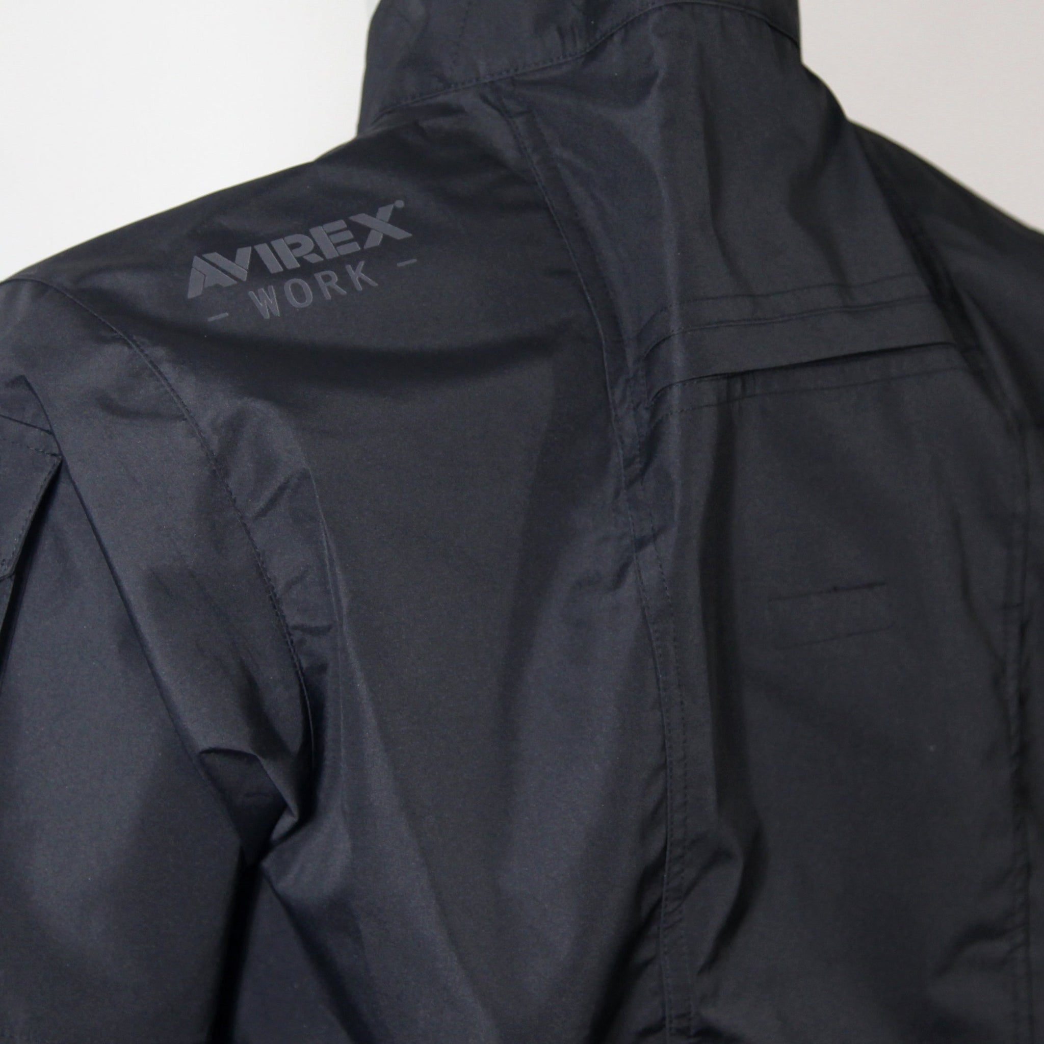 AVIREX AV413 ミリタリー サイドファン空調服 ワーク半袖ブルゾン 熱中症対策 2026SS