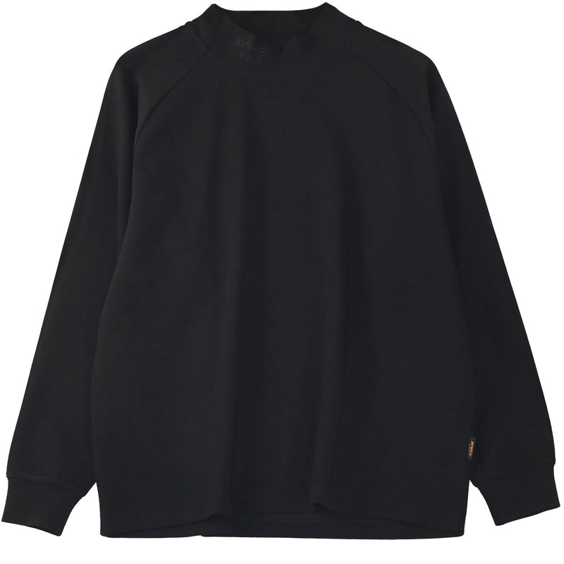 AVIREX WORK AV804 モックネックシャツ NEW