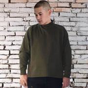 AVIREX WORK AV804 モックネックシャツ NEW