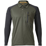 AVIREX AV807 接触冷感 ハイブリッドポロシャツ 熱中症対策 作業服 袖コンプレッション 2026SS