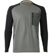 AVIREX AV808 接触冷感 ハイブリッドTシャツ 熱中症対策 作業服 袖コンプレッション 2026SS