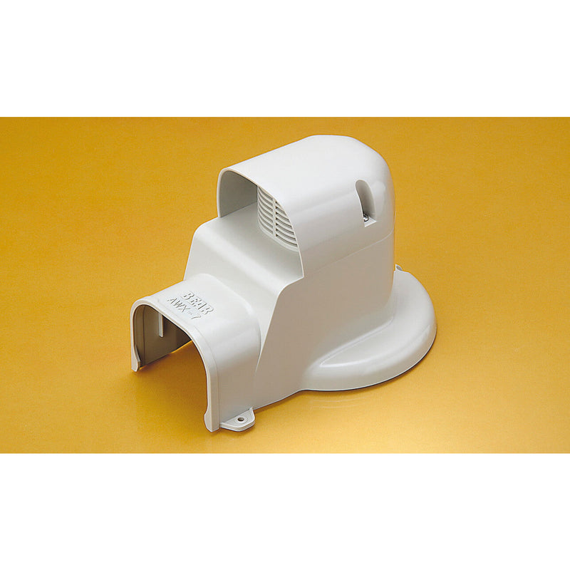 バクマ工業 エアコン配管化粧カバー スマートダクト AD-7用 難燃性 ウォールコーナー換気式エアコン用 AWK-7 壁面取り出し用