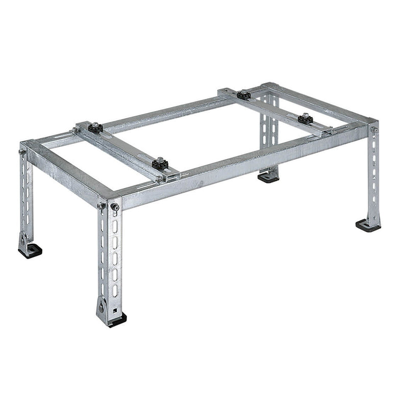 バクマ工業 B-HM-L3 エアコン室外ユニット架台 平地・傾斜置用 溶融亜鉛メッキ仕上げ 1個