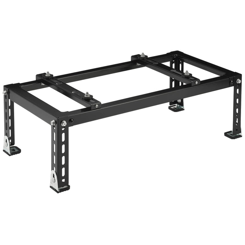 バクマ工業 B-HT4-BK エアコン室外ユニット架台 平地・傾斜置用 塗装仕上げ ブラック【新商品】