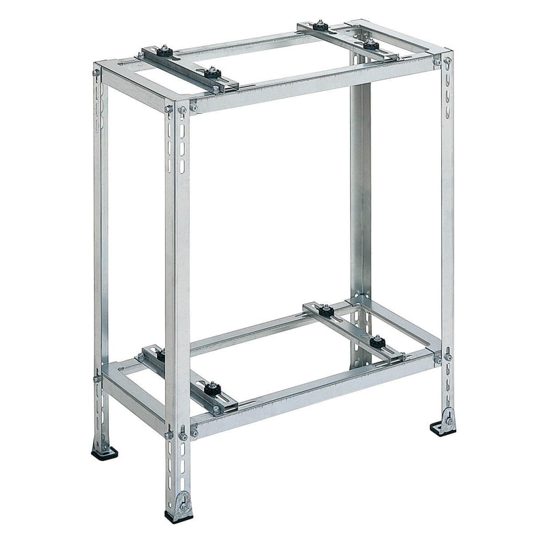 バクマ工業 B-HWZAM3 エアコン室外ユニット架台 平地・二段置用 高耐食溶融メッキ鋼板 1個