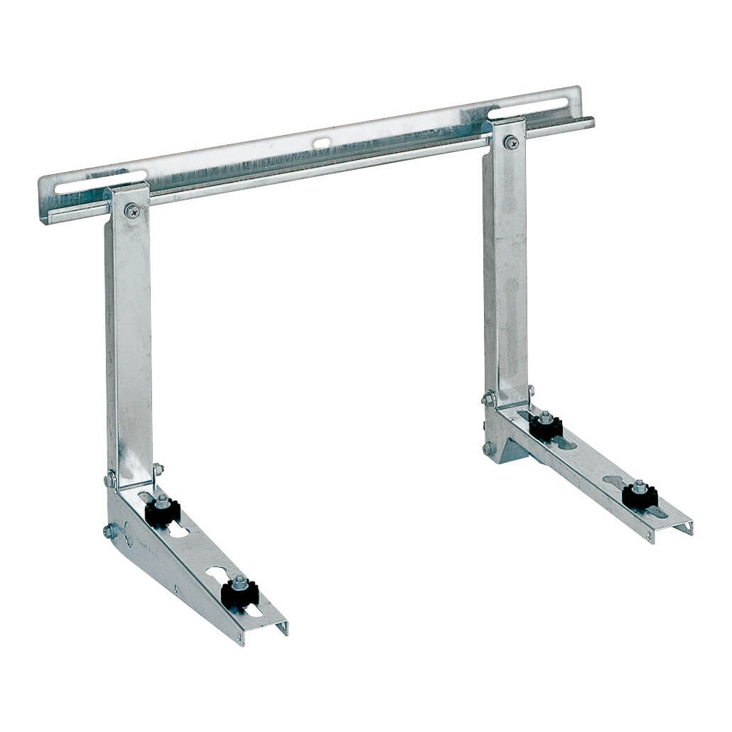 室外ユニット　壁面用架台[溶融亜鉛メッキ仕上げ]　B-KM7 バクマ工業 B-KM7 エアコン室外ユニット架台 壁面用 溶融亜鉛メッキ