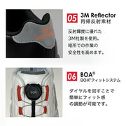 ニューバランス　BOSTON SAFETY SHOES　BOA
