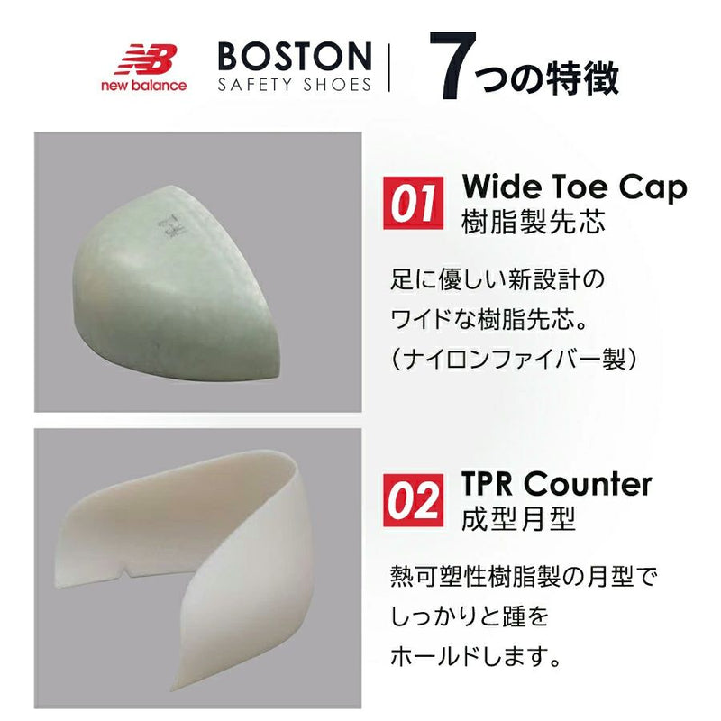 ニューバランス　BOSTON SAFETY SHOES　BOA