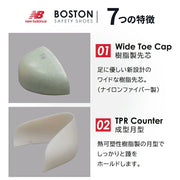 ニューバランス　BOSTON SAFETY SHOES　BOA