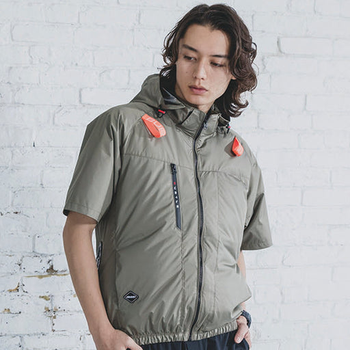 バートル サイドファン空調服 AC2096 AC半袖ブルゾン 2026SS新作