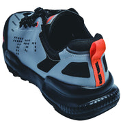 寅壱 0287-964 セーフティスニーカー グレー バックスタイル