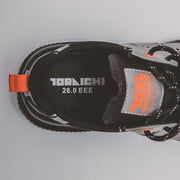 寅壱 0287-964 セーフティスニーカー グレー 履き口