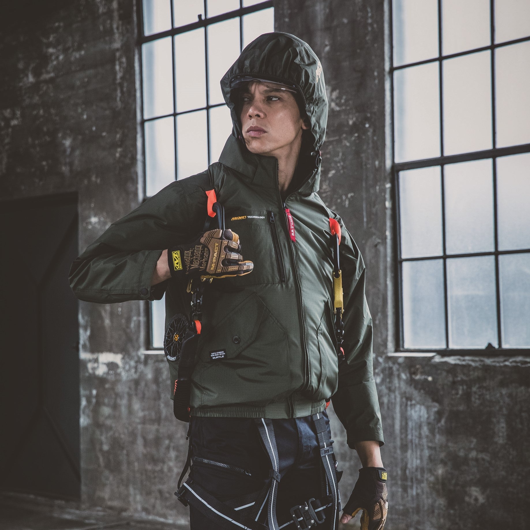 空調服バートル バートル 空調服 サイドファン AC2071 高強度・強防水リップス