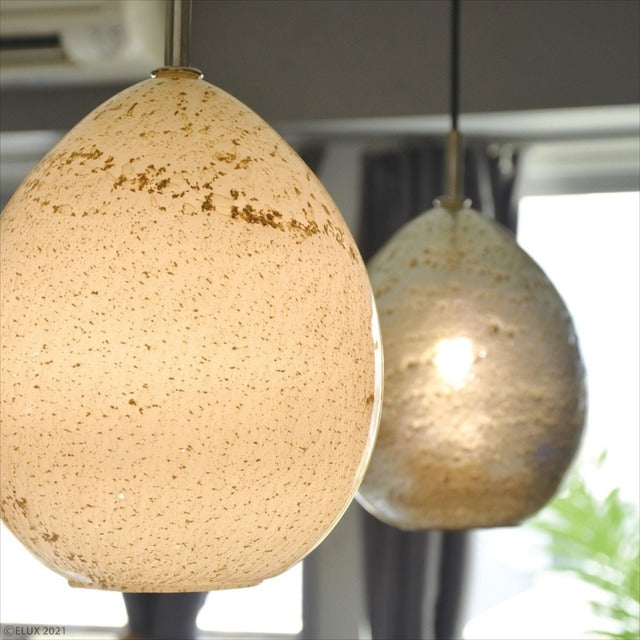 ELUX CB3006 照明 EGG エッグ White grass with volcanic effect　引掛けシーリングタイプ　※在庫要お問合せ