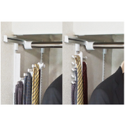 Coconi　アクセサリー　多目的ハンガーシリーズ ネクタイ10　ホワイト