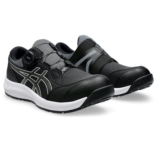 asics ウィンジョブ® CP309 BOA® ブラック×ガンメタル 右斜め前