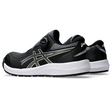 asics ウィンジョブ® CP309 BOA® ブラック×ガンメタル 左斜め後ろ