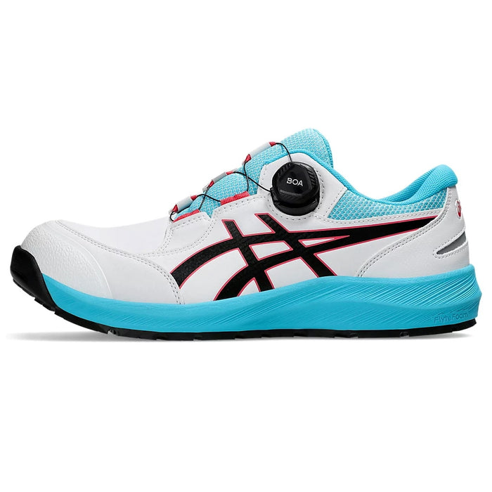 asics ウィンジョブ® CP309 BOA® ホワイト×ブラック 左足