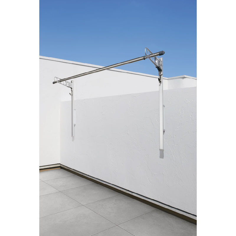 物干金物　シルバー（1セット2本入）