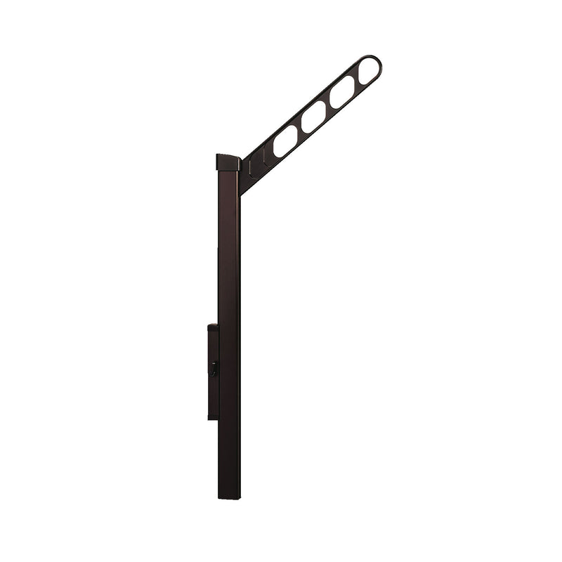 物干上下可動タイプ　ダークブロンズ（1セット2本入）