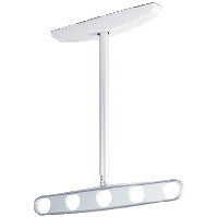 バルコニー物干金物　シルバー（1セット2本入）