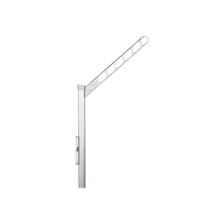 物干上下可動タイプ　シルバー（1セット2本入）