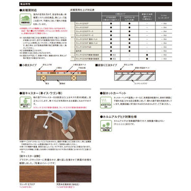 LIXIL床材　ラシッサ　Ｄフロア　木目タイプ　DC-ND2B01-MAFF　グレージュエルムF　Real Foot fool 6枚/ケース