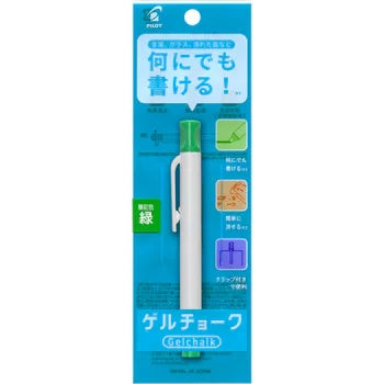 PILOT  ゲルチョーク　金属、ガラス、水・油何にでも書けて綺麗に消せる建設現場のマーカー　本体 1本入