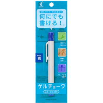 PILOT  ゲルチョーク　金属、ガラス、水・油何にでも書けて綺麗に消せる建設現場のマーカー　本体 1本入