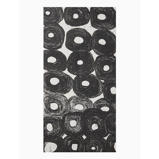 エコカラットセルフ　ART BRUT　（無題）（丸）　ECSF‐1260S/55　ECSF‐9090S/55 1260セット