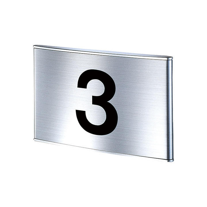 ステンレス階数表示板　　１１番