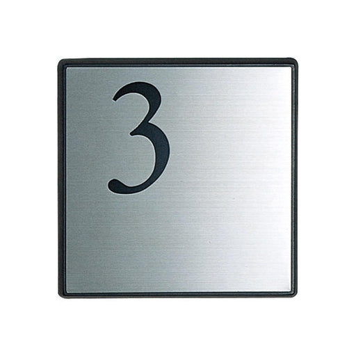 ステン階数表示プレート　番号１３