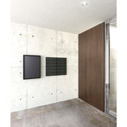 掲示板 カバー付 マグネットボード ブラック