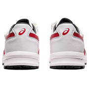 ウィンジョブ® CP301　3E相当　安全靴　ユニセックス　ホワイト×クラシックレッド 22.5㎝