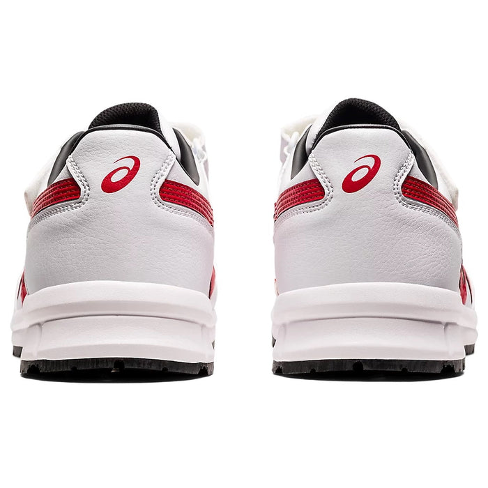 ウィンジョブ® CP301　3E相当　安全靴　ユニセックス　ホワイト×クラシックレッド 22.5㎝