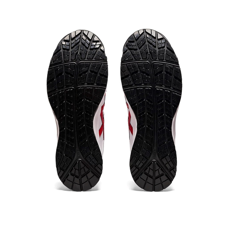 ウィンジョブ® CP301　3E相当　安全靴　ユニセックス　ホワイト×クラシックレッド 22.5㎝