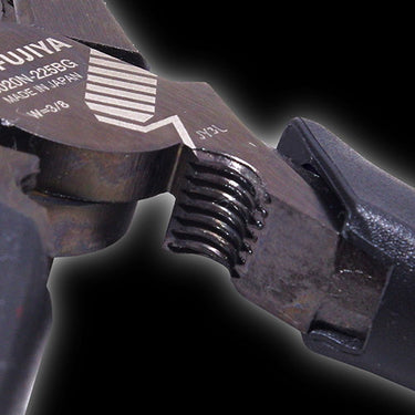 【黒金】3020N-225BG フジ矢偏心パワーペンチ(バリ処理機能付き)  225mm