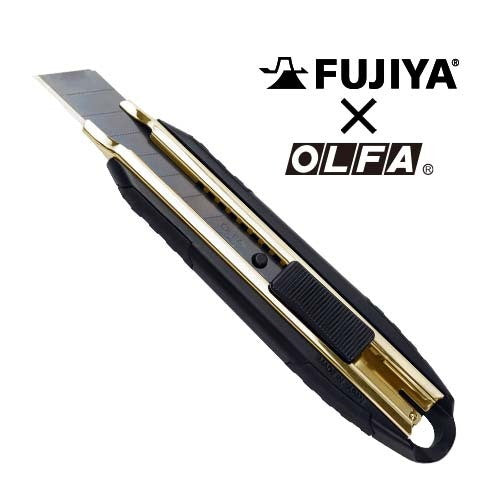 電気工事のケーブルの被覆きなど幅広く活躍【黒金】メタルカッターナイフ