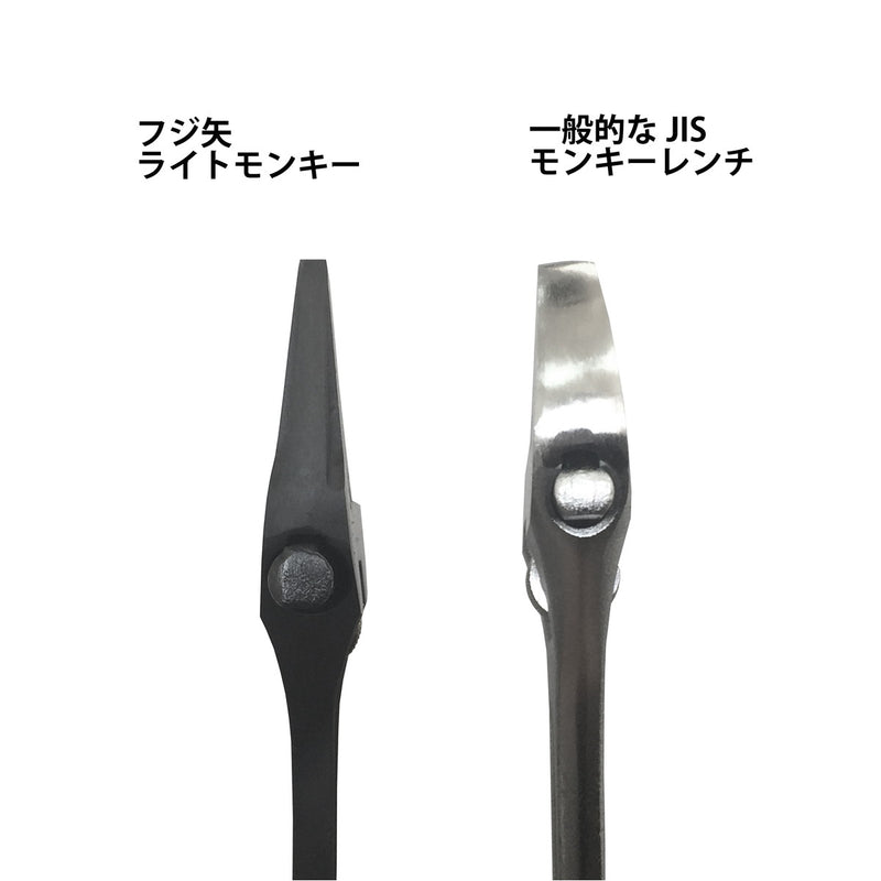 ツメでボルトを傷つけない【黒金】ライトショートモンキー（グリップ付）