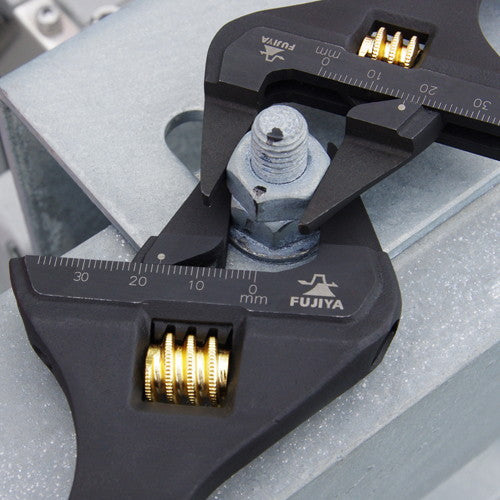 薄型、軽量【黒金】先薄モンキー（グリップ付）