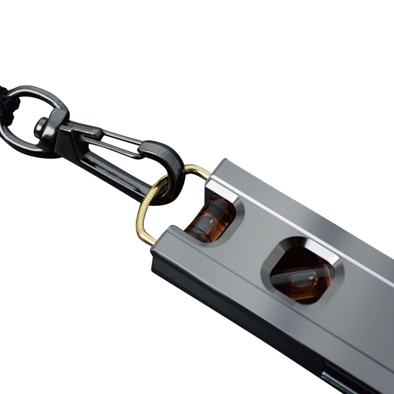 建築・土木・配管・プラント・設備据付け等の工事で　【黒金】アルミ水平器