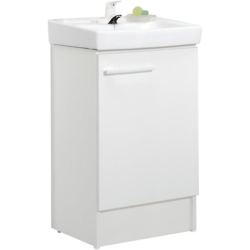 オフト　化粧台本体　FTV1N-504/VP1W　扉タイプ　間口500mm　※ミラーキャビネット別売