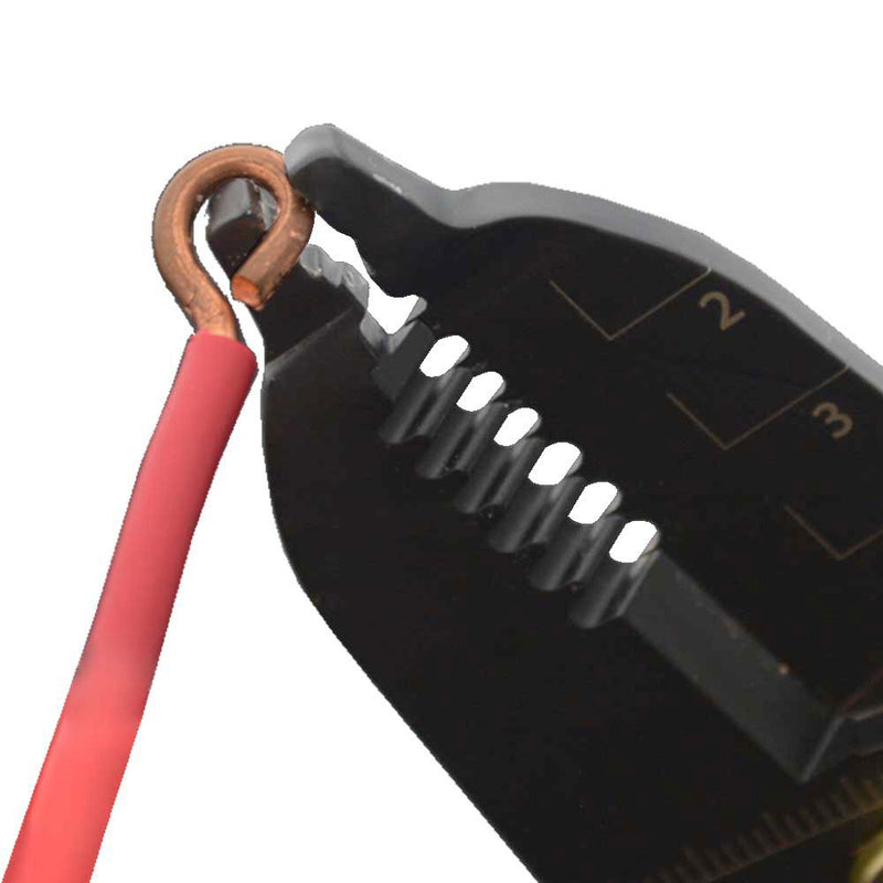 内線・外線工事など電気設備工事でのVA・VVF線の加工作業に最適【黒金】電工VAストリッパ