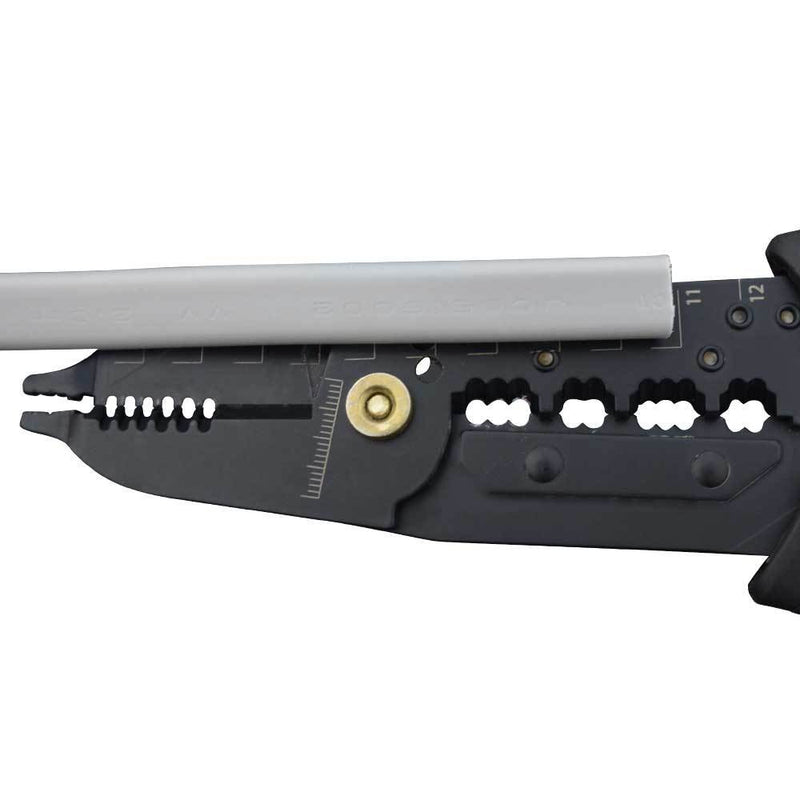 内線・外線工事など電気設備工事でのVA・VVF線の加工作業に最適【黒金】電工VAストリッパ