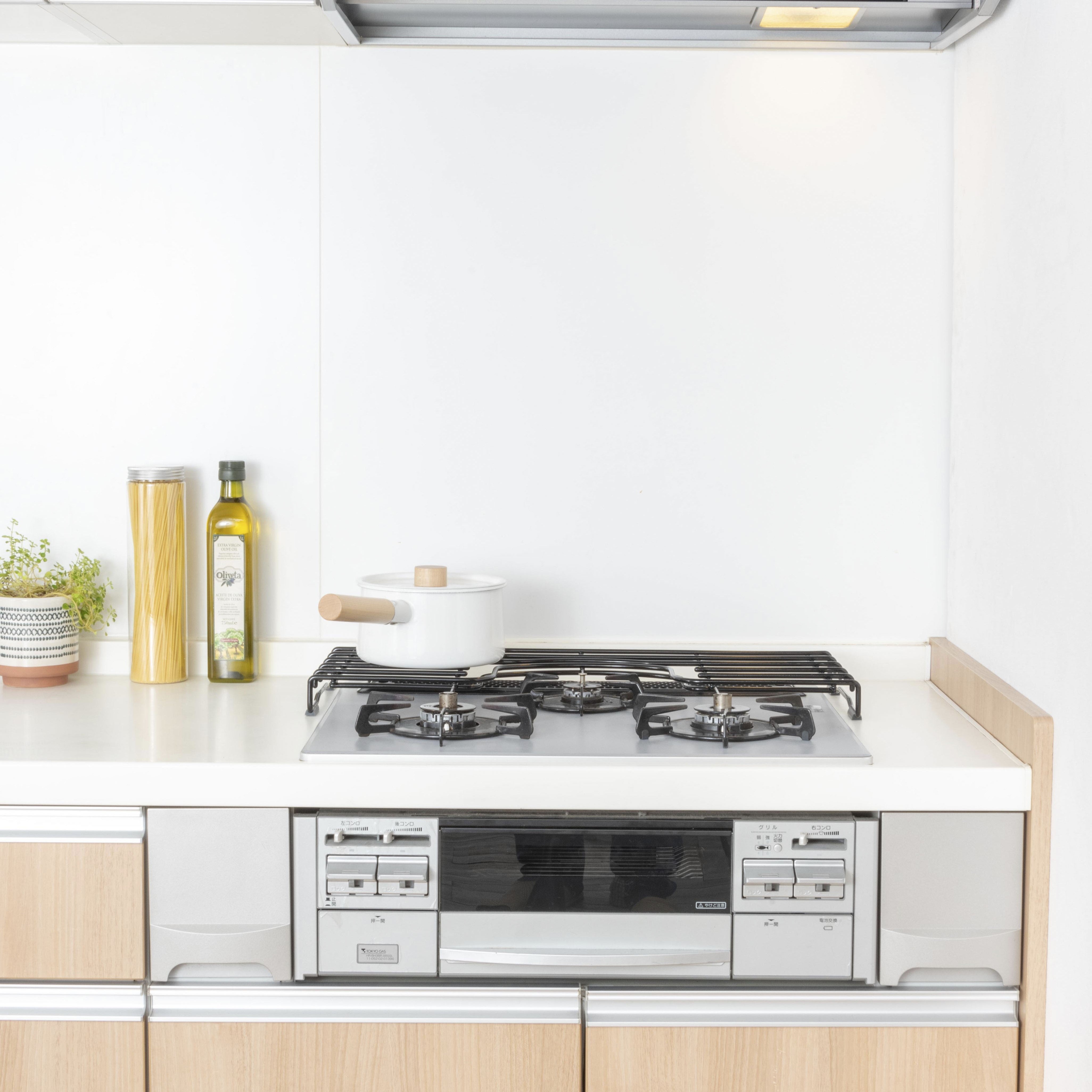 田窪工業所 GC-60 GC-75 コンロ奥ホーローラック 補助五徳 — シザいもん