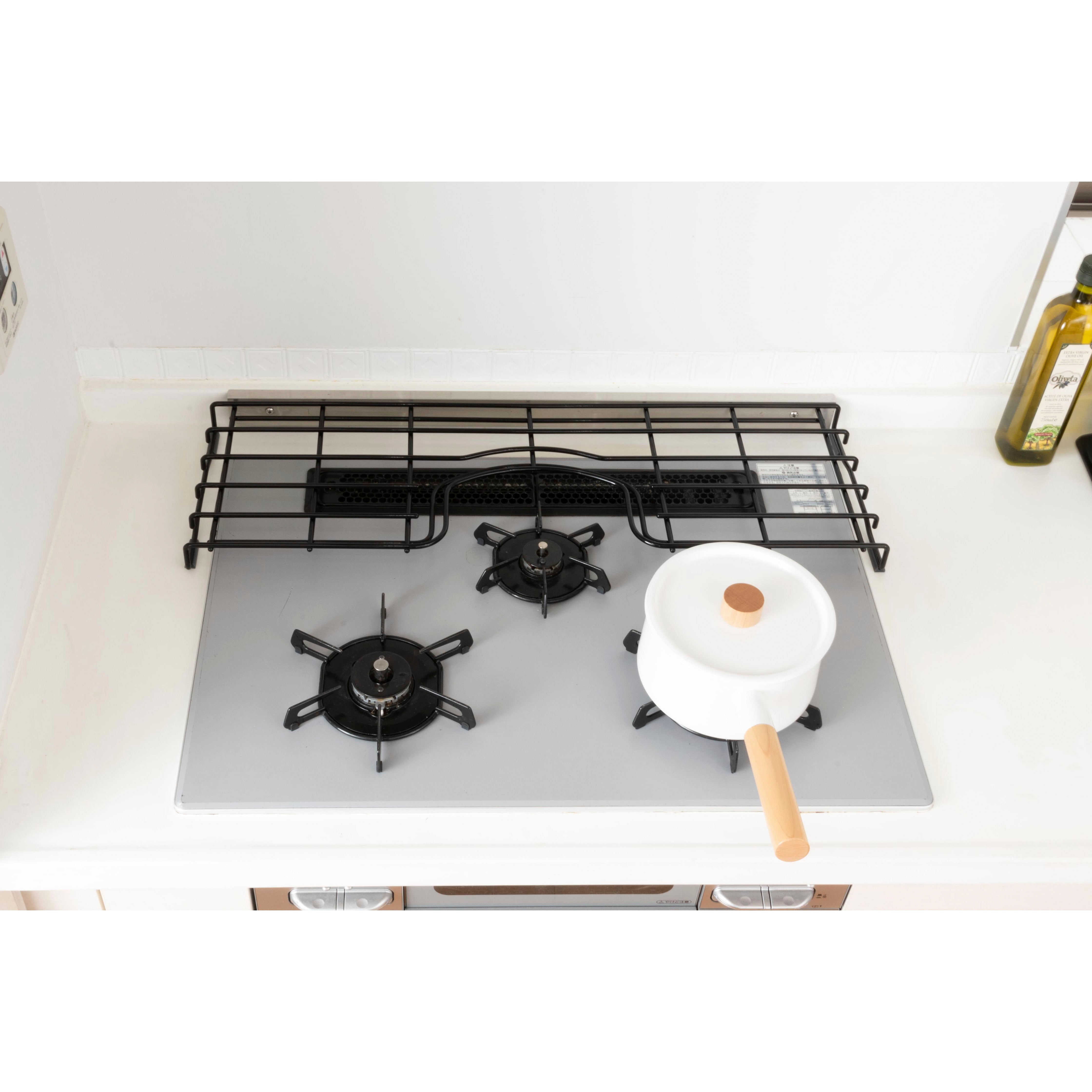 田窪工業所 GC-60 GC-75 コンロ奥ホーローラック 補助五徳 — シザいもん