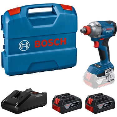 GDX18V-285 コードレスインパクトドライバー 5.0Ahバッテリ2個+充電器+キャリングケース＋インパクトソケット　18V対応 BOSCH